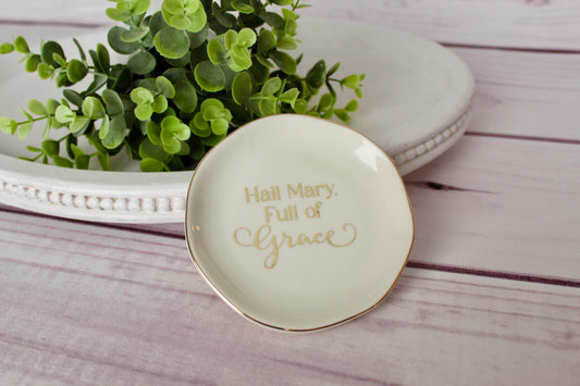 “Hail Mary” Rosary Dish