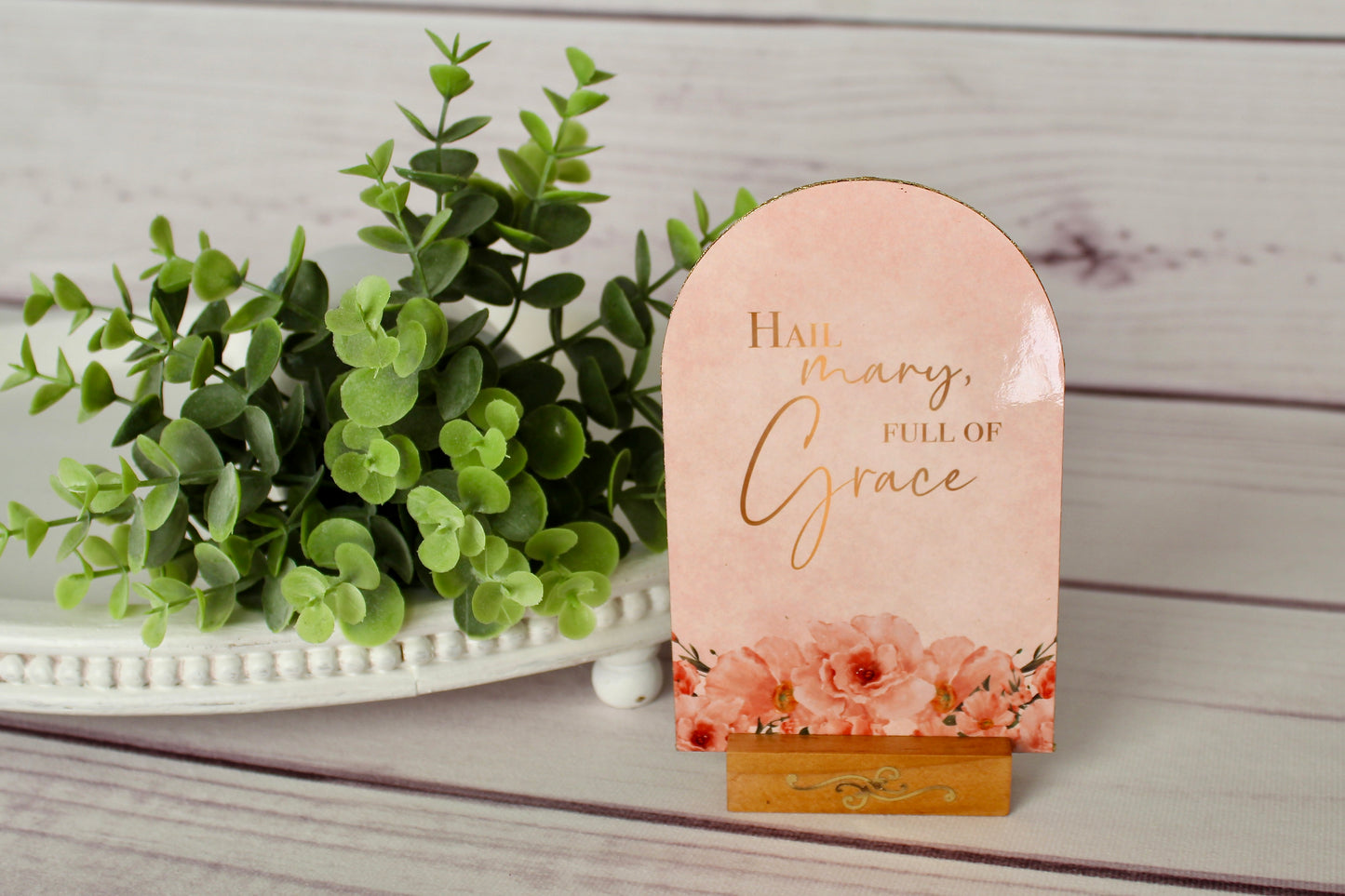 “Hail Mary, Full of Grace” Devotional Arch