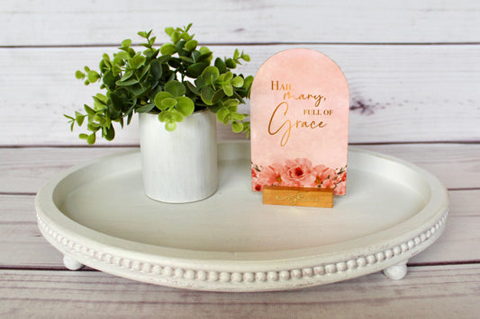 “Hail Mary, Full of Grace” Devotional Arch